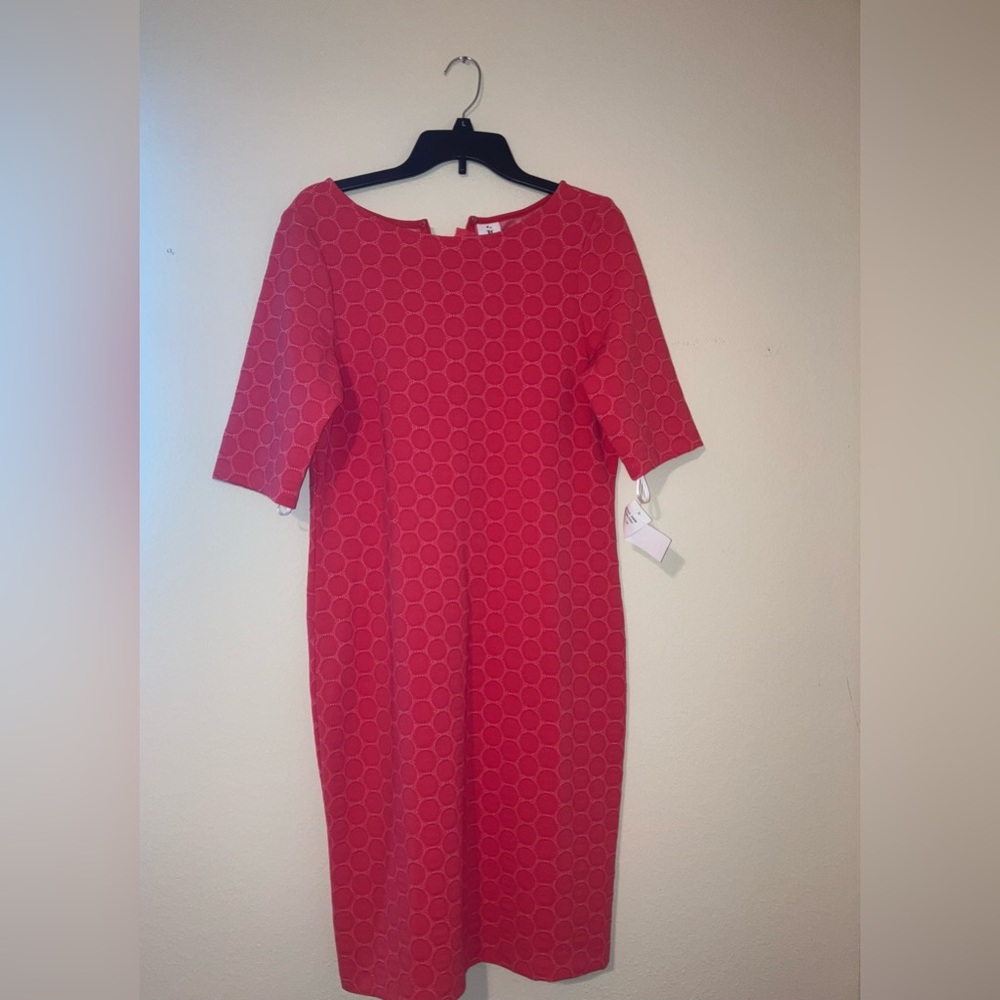 NEW Julia Jordan Dress Women’s 14 Coral